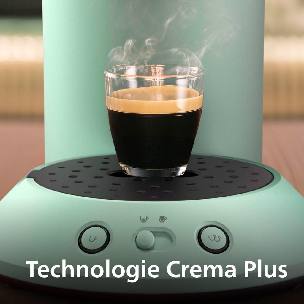 Velante Plus Machine à café à dosettes, Vert Désert, CSA210/80