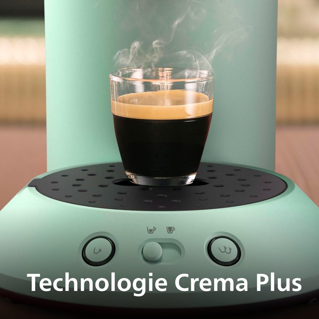 Velante Plus Machine à café à dosettes, Vert Désert, CSA210/80